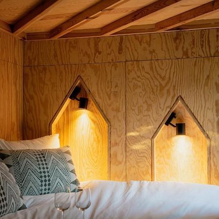 Hutstuf - The Fox & Private Outdoor Spa La-Roche-en-Ardenne Bagian luar foto